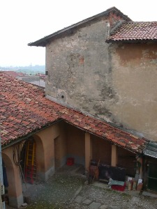 Cortile interno della vecchia canonica settecentesca