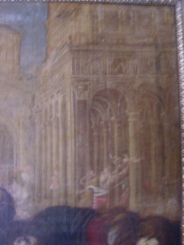 Particolare del quadro della Strage degli Innocenti