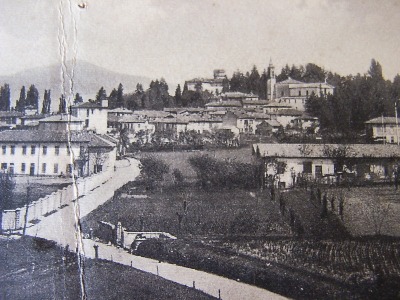Il paese di Cassago verso il 1950