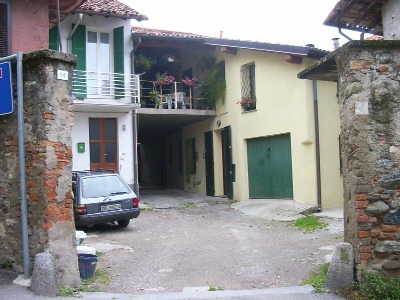 La zona alta del paese: il cosiddetto Bergm avolt