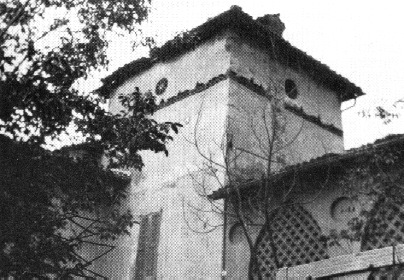 I resti di una torre medioevale