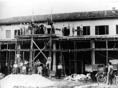 1930: Lavori per la ristrutturazione dell'Oratorio