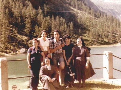 Una gita in montagna con suor Andreina