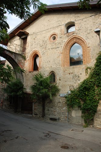 Particolare di Villa Crivelli a Inverigo