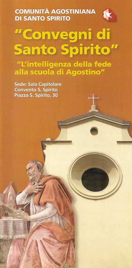 Immagine del manifesto per I Convegni di Santo Spirito a Firenze