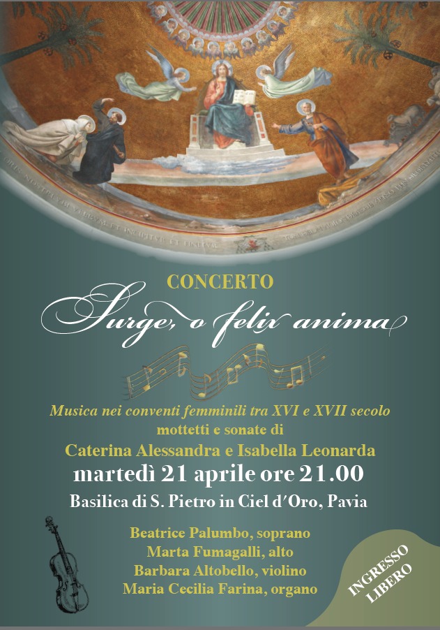 Locandina del Concerto pavese