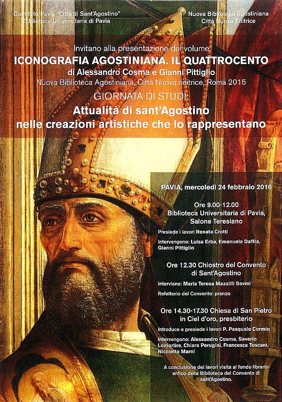 Il manifesto del Convegno pavese