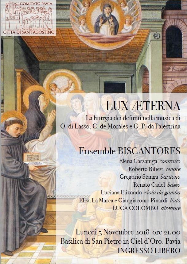 La locandina del concerto