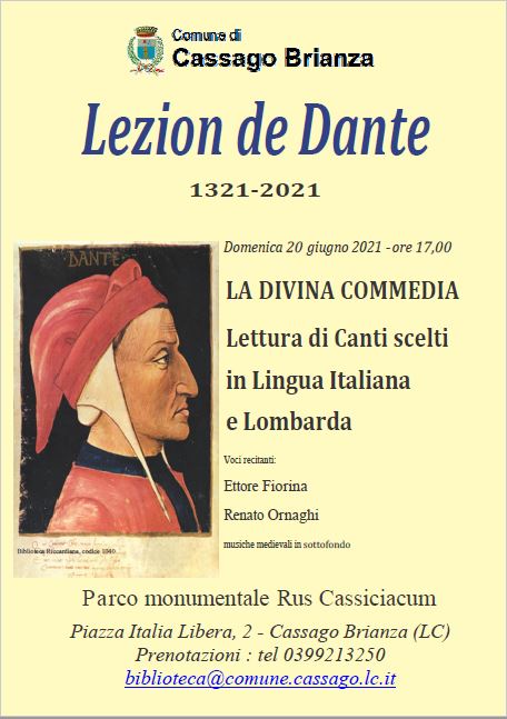 La locandina della manifestazione