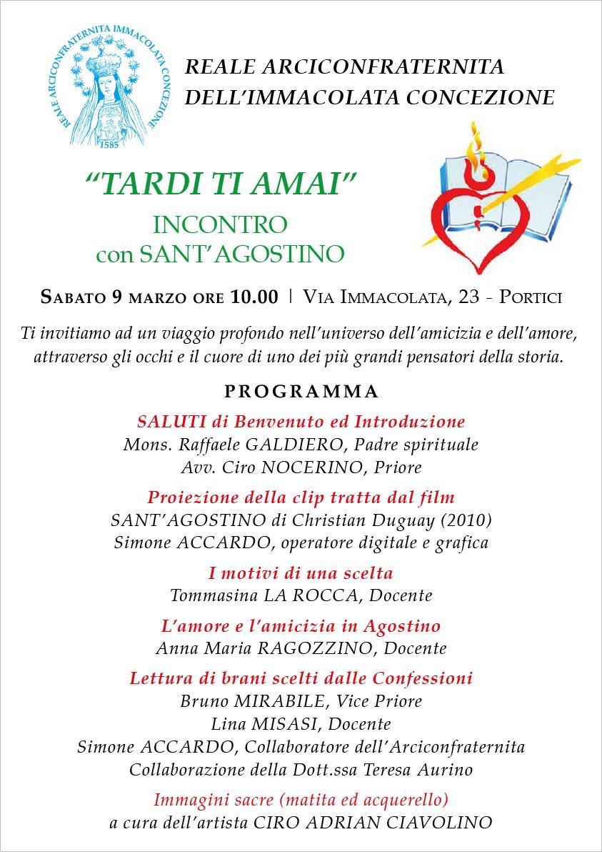 La locandina della manifestazione