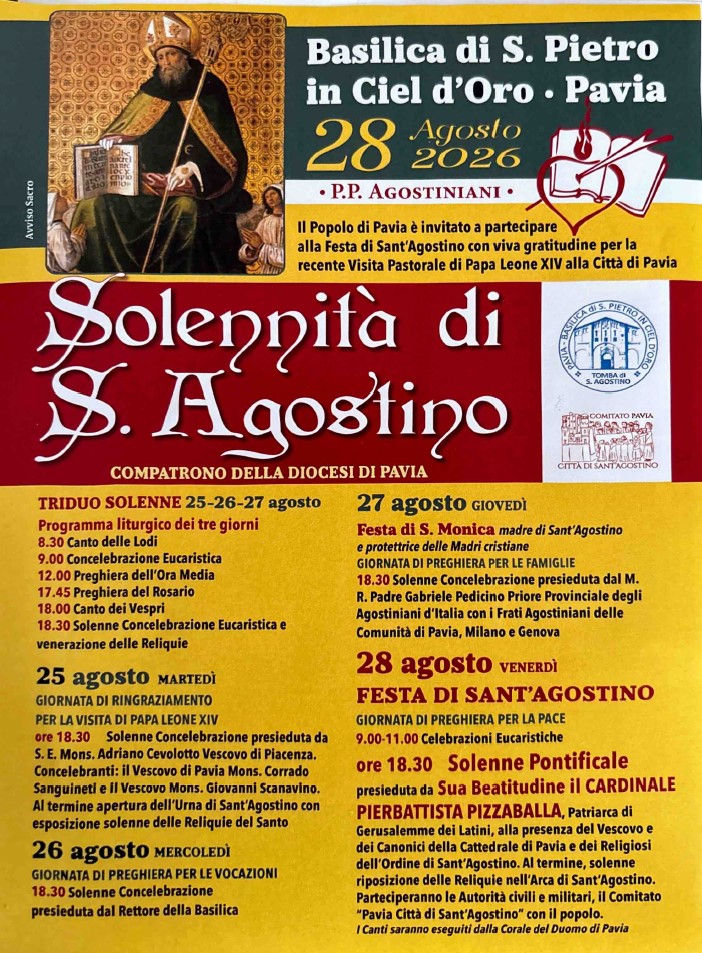 Programma delle celebrazioni