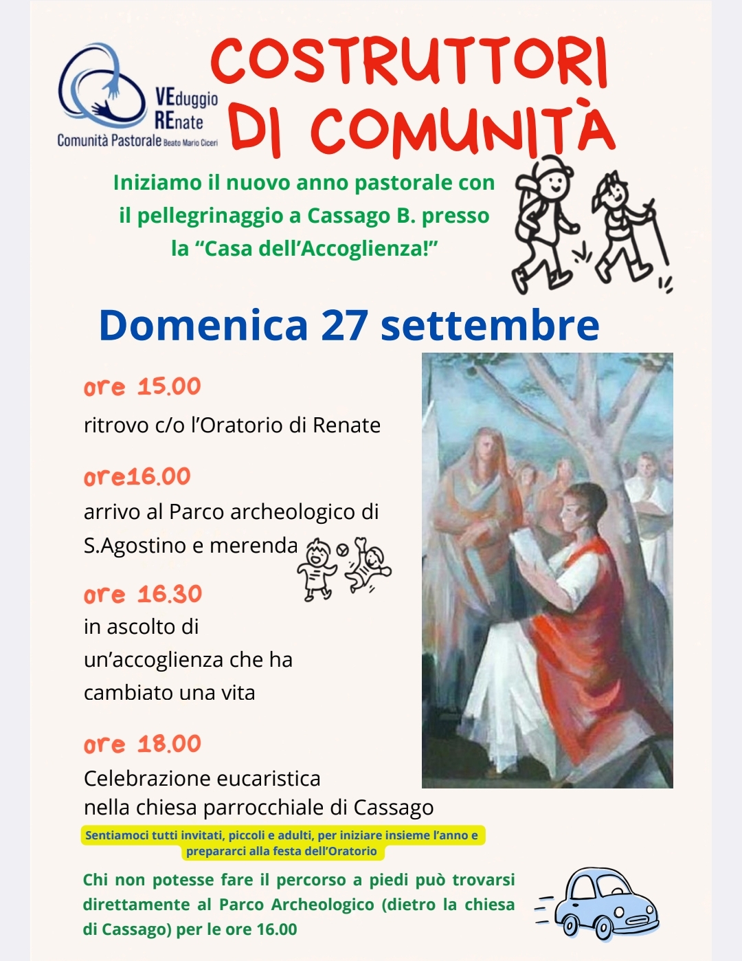 Il manifesto del pellegrinaggio