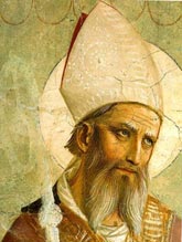 figura di sant'Agostino