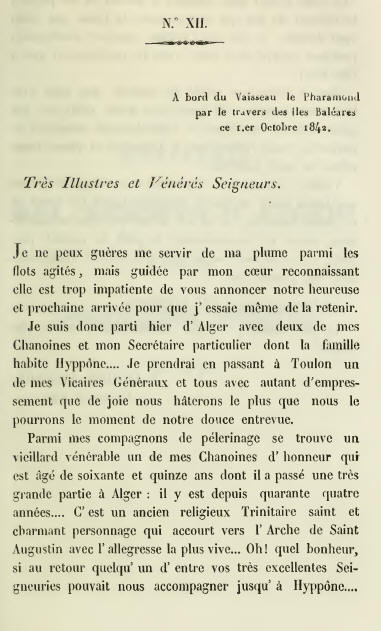 Documento numero XII