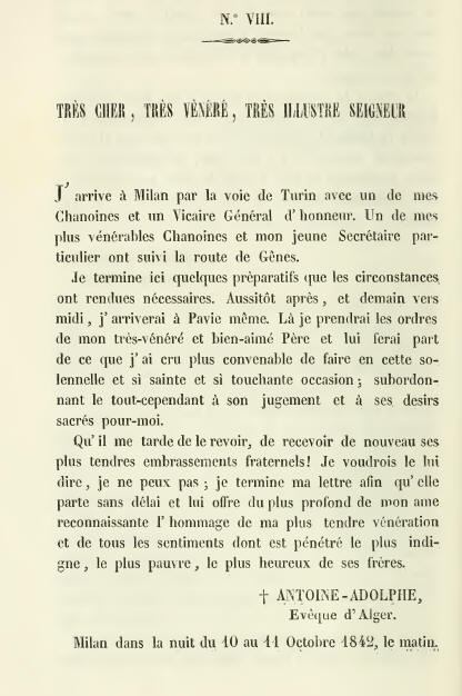 Documento numero VIII