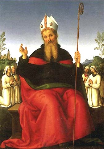 Sant'Agostino di Piero Vannucci il Perugino