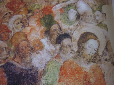 Tela di Bosch che rappresenta Cristo davanti a Pilato