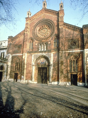  la chiesa agostiniana di san Marco a Milano 