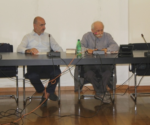 Giuseppe Corti presenta la sua relazione