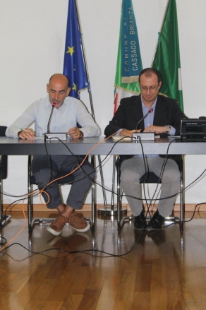 Giuseppe Redaelli presenta la sua relazione