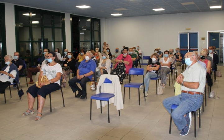 Il pubblico presente in sala