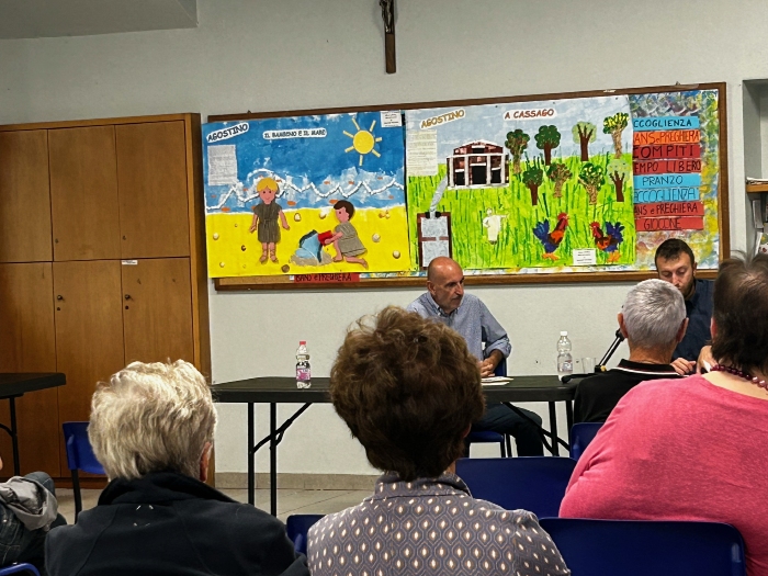 La sala delle conferenze