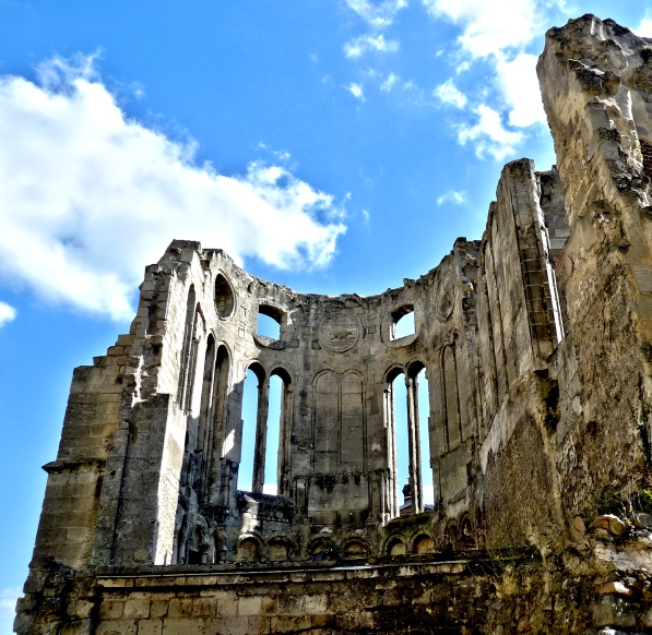 Resti della cappella del palazzo episcopale a Noyon